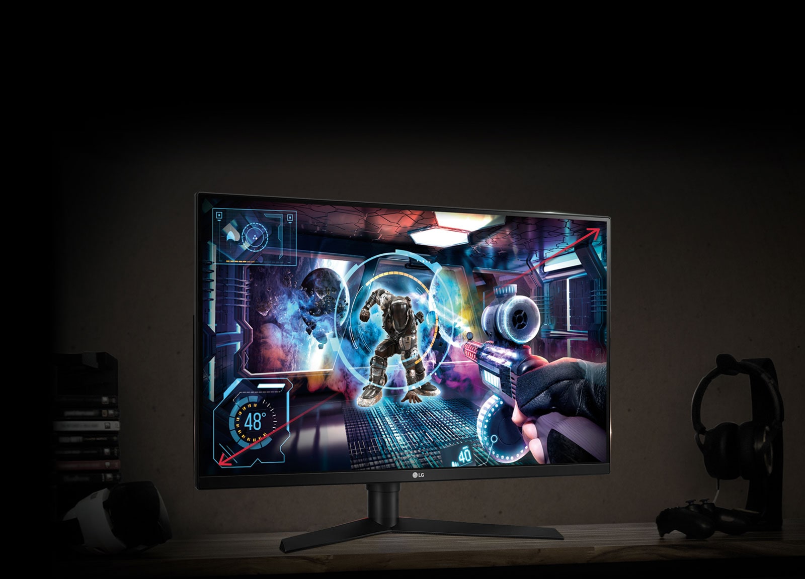 Immersive Viewing 31.5" QHD<br>1