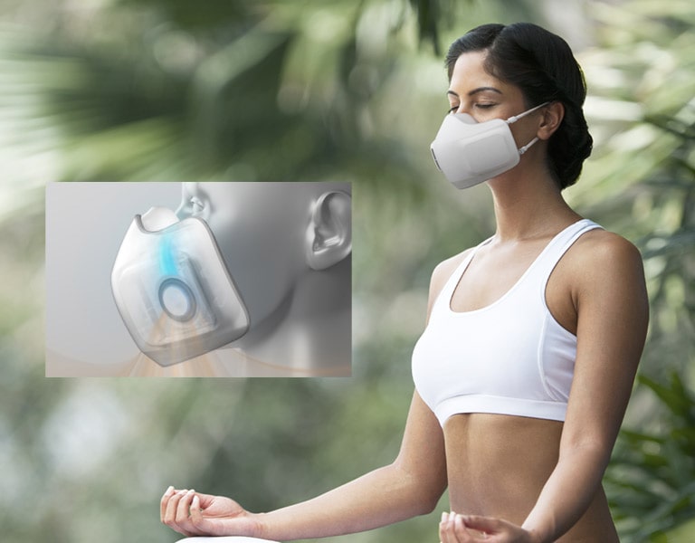 Breathe comfortably with your wearable air purifier