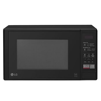 LG Microwave oven 20L with EasyClean coating, rounded corners cavity, black color 