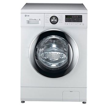 Front Load Washer 8KG, Direct Drive Motor, 6 Motion, White Color 