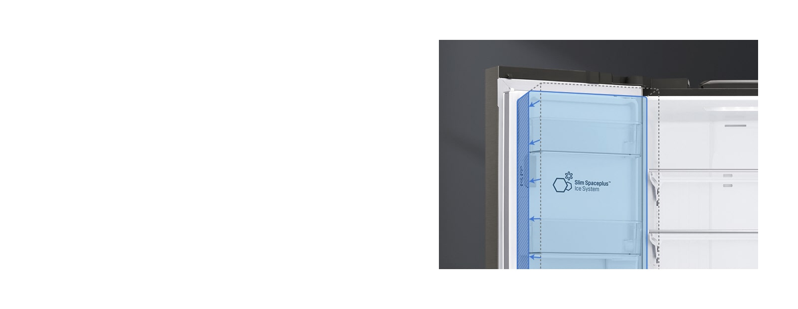 Global_P-Next3_InstaView_BlackSTS_HF_2018_Feature_07_SlimIndoorIcemaker_D_1